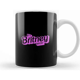Baskı Dükkanı The Office It's Britney Bitch Barbie Porselen Beyaz Kupa Bardak
