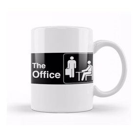 Baskı Dükkanı The Office Logo 01 Porselen Beyaz Kupa Bardak