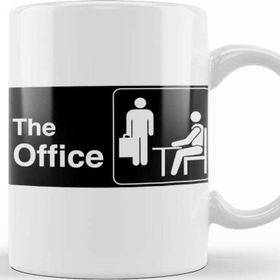 Baskı Dükkanı The Office Logo 01 Porselen Beyaz Kupa Bardak
