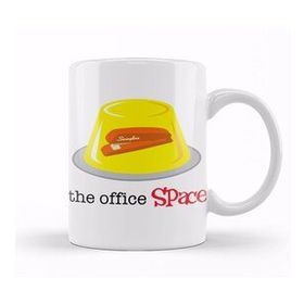Baskı Dükkanı The Office Space Porselen Beyaz Kupa Bardak
