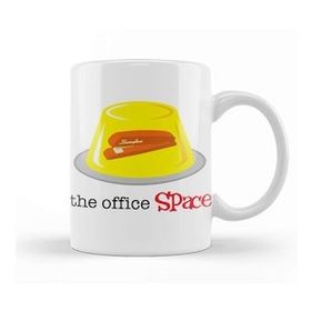 Baskı Dükkanı The Office Space Porselen Beyaz Kupa Bardak