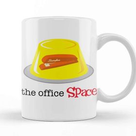 Baskı Dükkanı The Office Space Porselen Beyaz Kupa Bardak
