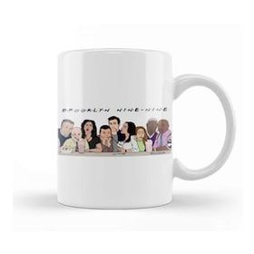 Baskı Dükkanı The One Where They Are Back Brooklyn 99 Porselen Beyaz Kupa Bardak
