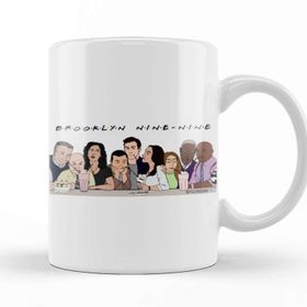 Baskı Dükkanı The One Where They Are Back Brooklyn 99 Porselen Beyaz Kupa Bardak