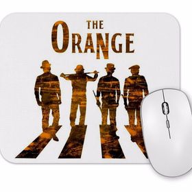 Baskı Dükkanı the Orange Mouse Pad
