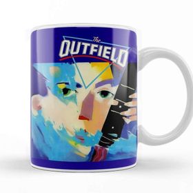 Baskı Dükkanı The Outfield Porselen Beyaz Kupa Bardak