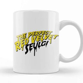 Baskı Dükkanı The Perfect Red Velvet Seulgi Beyaz 330 ml Porselen Kupa Bardak