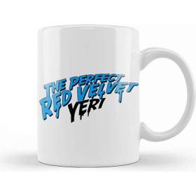 Baskı Dükkanı The Perfect Red Velvet Yeri Beyaz 330 ml Porselen Kupa Bardak