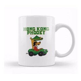 Baskı Dükkanı The Phooeymobile Hong Kong Phooey Beyaz 330 ml Porselen Kupa Bardak
