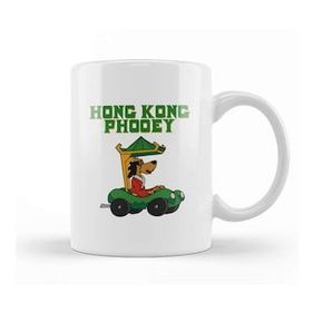 Baskı Dükkanı The Phooeymobile Hong Kong Phooey Beyaz 330 ml Porselen Kupa Bardak