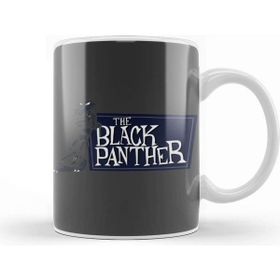 Baskı Dükkanı The Pink Black Panther Beyaz 330 ml Porselen Kupa Bardak