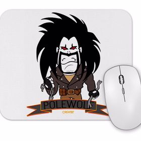 Baskı Dükkanı the Polewolf Mouse Pad