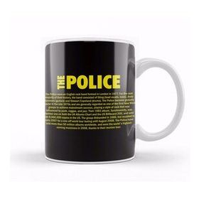 Baskı Dükkanı The Police The Best 01 Beyaz 330 ml Porselen Kupa Bardak