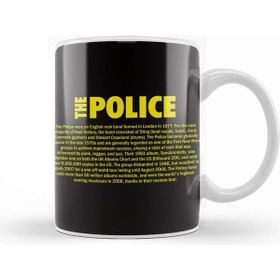 Baskı Dükkanı The Police The Best 01 Beyaz 330 ml Porselen Kupa Bardak