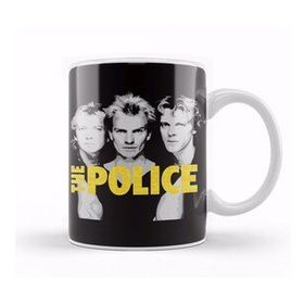 Baskı Dükkanı The Police The Best Beyaz 330 ml Porselen Kupa Bardak