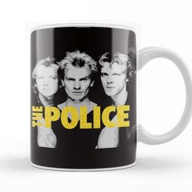 Baskı Dükkanı The Police The Best Beyaz 330 ml Porselen Kupa Bardak
