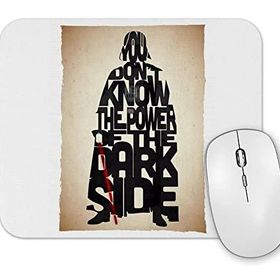 Baskı Dükkanı the Power of the Dark Side Mouse Pad