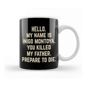 Baskı Dükkanı The Princess Bride Inigo Montoya Prepare To Die Beyaz 330 ml Porselen Kupa Bardak