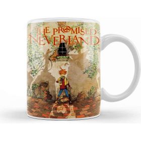 Baskı Dükkanı The Promised Neverlan Beyaz 330 ml Porselen Kupa Bardak