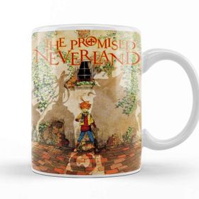 Baskı Dükkanı The Promised Neverlan Beyaz 330 ml Porselen Kupa Bardak