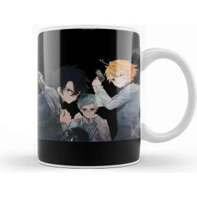 Baskı Dükkanı The Promised Neverland Beyaz 330 ml Porselen Kupa Bardak