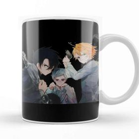 Baskı Dükkanı The Promised Neverland Beyaz 330 ml Porselen Kupa Bardak