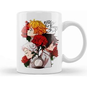 Baskı Dükkanı The Promised Neverland Hope Beyaz 330 ml Porselen Kupa Bardak