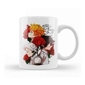 Baskı Dükkanı The Promised Neverland Hope Beyaz 330 ml Porselen Kupa Bardak