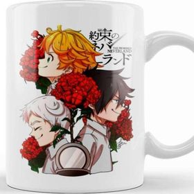 Baskı Dükkanı The Promised Neverland Hope Beyaz 330 ml Porselen Kupa Bardak
