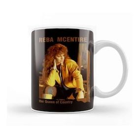 Baskı Dükkanı The Queen Of Country Reba Mcentire Beyaz 330 ml Porselen Kupa Bardak