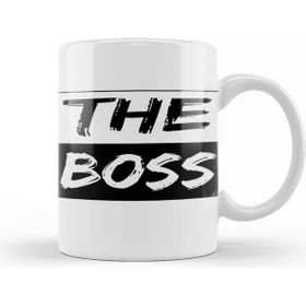 Baskı Dükkanı The Real Boss Couple Boss And Real Boss Matching Beyaz 330 ml Porselen Kupa Bardak