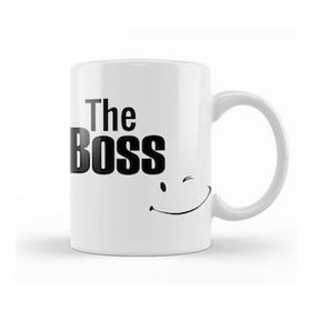 Baskı Dükkanı The Real Boss Kupa