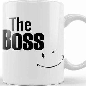 Baskı Dükkanı The Real Boss Kupa