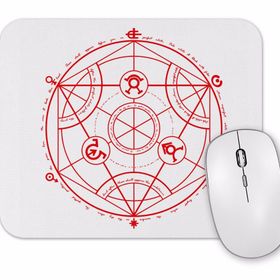 Baskı Dükkanı the Red Circle Mouse Pad