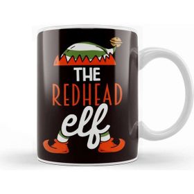 Baskı Dükkanı The Redhead Elf Ginger Red Haired Red Head Irish Kupa