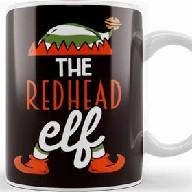 Baskı Dükkanı The Redhead Elf Ginger Red Haired Red Head Irish Kupa