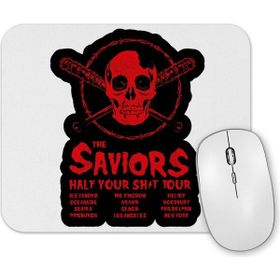 Baskı Dükkanı the Saviors Half Your Shit Tour Mouse Pad