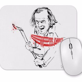 Baskı Dükkanı the Shining Heres Johny Mouse Pad