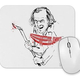 Baskı Dükkanı the Shining Heres Johny Mouse Pad
