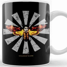 Baskı Dükkanı The Silence of the Lambs Retro Japanese Kupa