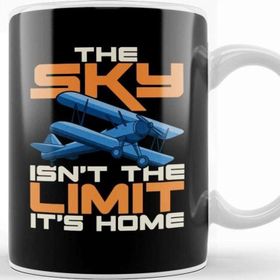 Baskı Dükkanı The Sky is Yours Fighter Pilot Kupa