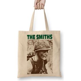 Baskı Dükkanı the Smiths Meat is Murder Bez Çanta
