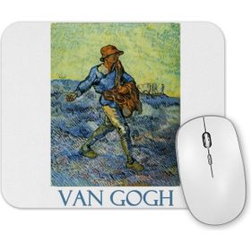 Baskı Dükkanı the Sower By Vincent Van Gogh Mouse Pad