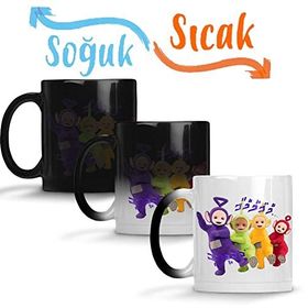Baskı Dükkanı the Teletubbies 01 Sihirli Porselen Kupa