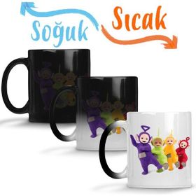 Baskı Dükkanı the Teletubbies 07 Sihirli Porselen Kupa