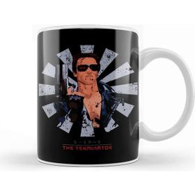 Baskı Dükkanı The Terminator Retro Japanese Kupa