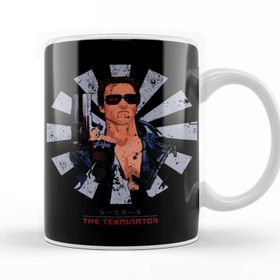 Baskı Dükkanı The Terminator Retro Japanese Kupa