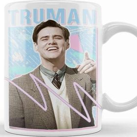 Baskı Dükkanı The Truman Show Truman Retro Design Kupa