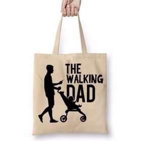 Baskı Dükkanı the Walking Dad Bez Çanta