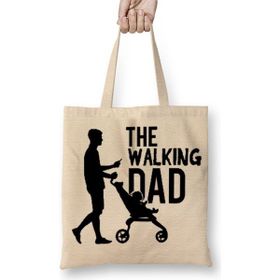 Baskı Dükkanı the Walking Dad Bez Çanta